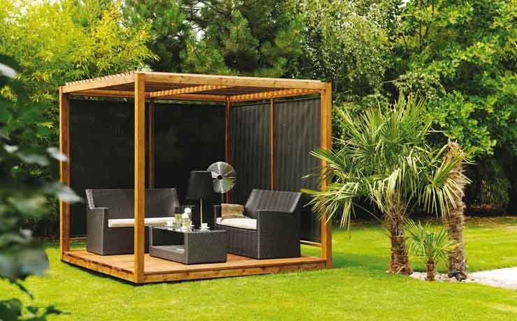 pergola bioclimatique autoportee